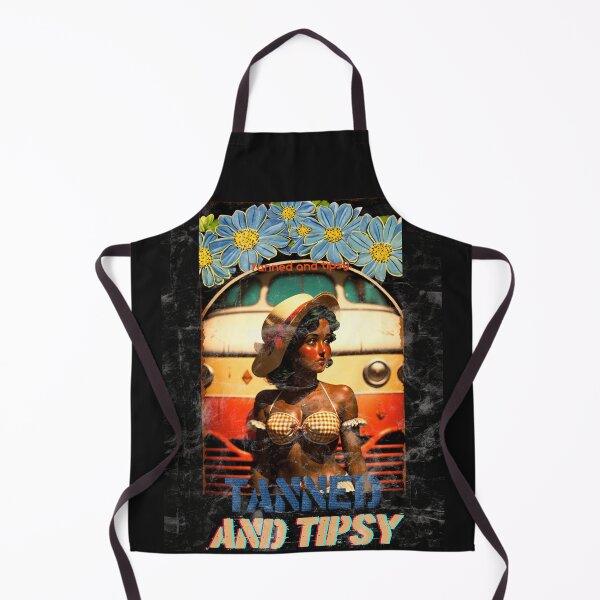 Item preview, TANNED AND TIPSY- Vintage Summer design by CallisC Arts designed and sold by CallisC-Arts.
