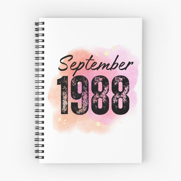 Item preview, September 1988 Birthday designed and sold by NumbersFort.
