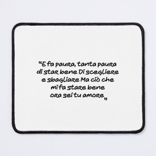 Item preview, TIZIANO FERRO frasi italiano album quote frasi canzoni Musica italiana Citazioni, Quote, Testi, designed and sold by fuffu.