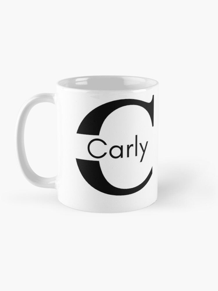 Initial Monogram Carly Name Label | Scarf