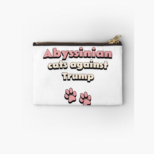 Item preview, Abyssinian cats against Trump designed and sold by DisceteDesigns.