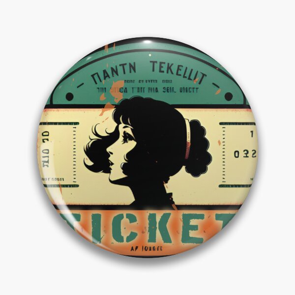 Item preview, I WANT A TICKET TO ANYWHERE- Vintage Summer design by CallisC Arts designed and sold by CallisC-Arts.