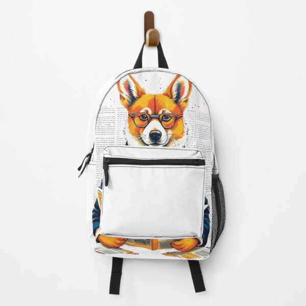 Item preview, Corgi Reads Newspaper designed and sold by NewStyle44.