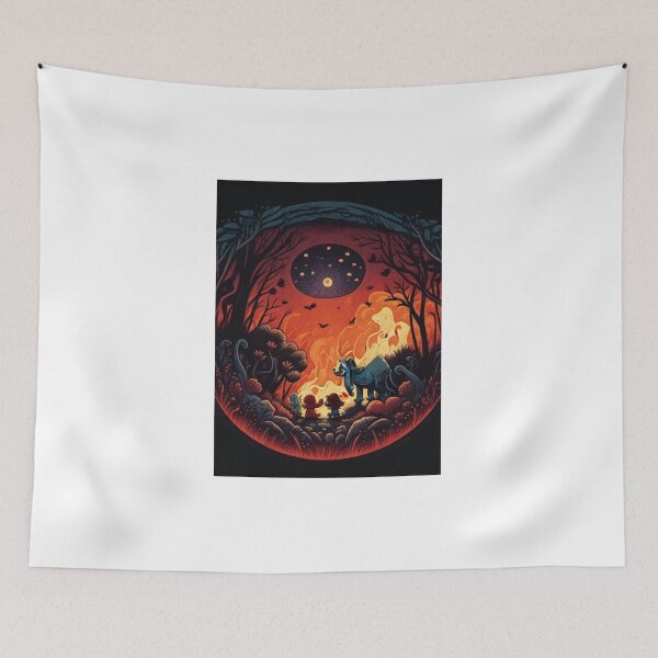 Item preview, Campfire Art designed and sold by CreativityCurve.