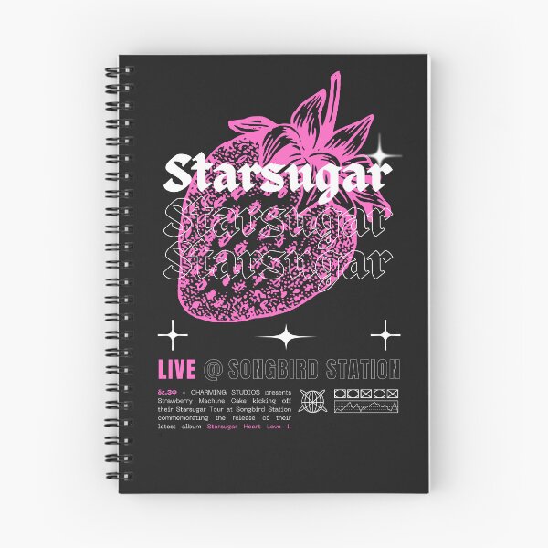 Item preview, Strawberry Machine Cake Starsugar Tour Poster designed and sold by Click Thoughts.