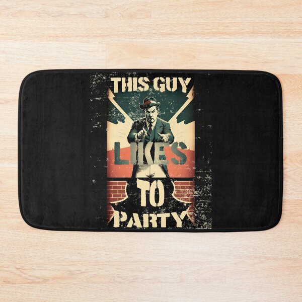 Item preview, THIS GUY LIKES TO PARTY - Vintage Summer design by CallisC Arts designed and sold by CallisC-Arts.