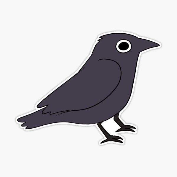 How to Draw an American Crow (Birds) Step by Step | DrawingTutorials101.com