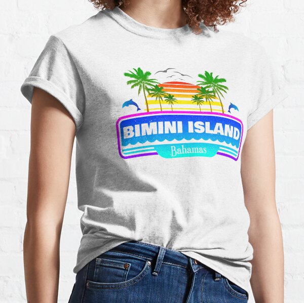 Bimini Bay Graphic T-Shirt - Aqua Color