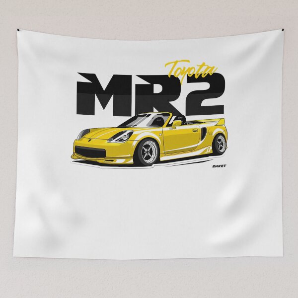 Item preview, YELLOW MR2 ROADSTER STANCED designed and sold by BuddyBlack.