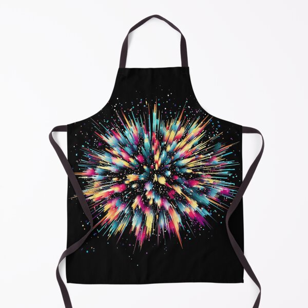 Item preview, exploding colorful fireworks designed and sold by TrendyPalette.