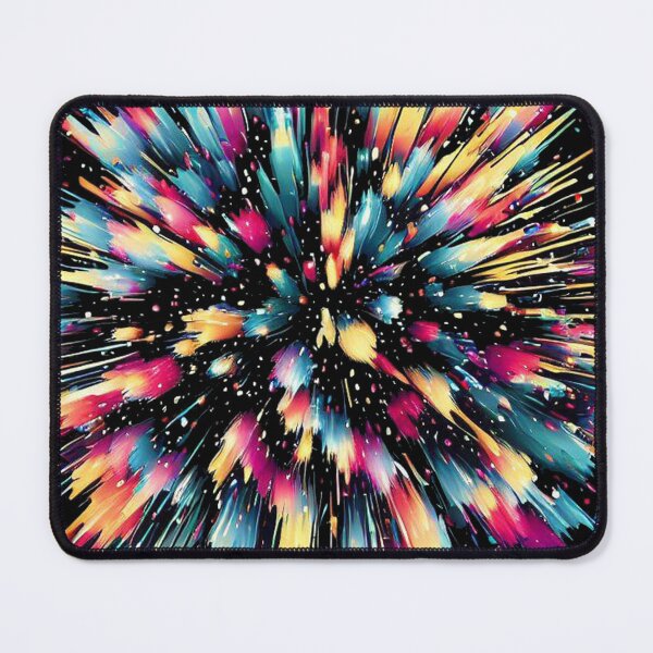 Item preview, exploding colorful fireworks designed and sold by TrendyPalette.