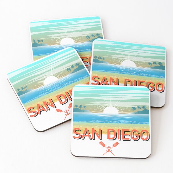 Item preview, San Diego Design, with Orange Lettering designed and sold by VelvetRoom.