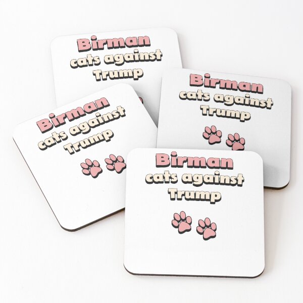 Item preview, Birman cats against Trump designed and sold by DisceteDesigns.