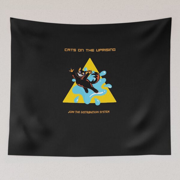 Item preview, Cats On The Uprising designed and sold by ArtBeLife.