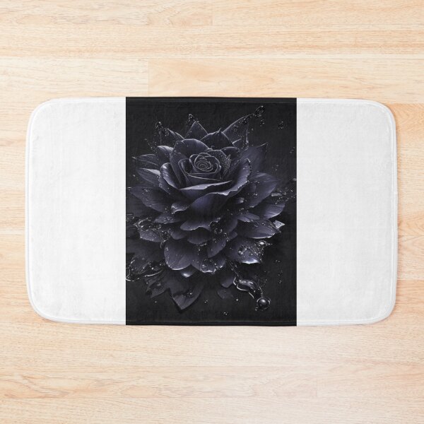 Item preview, Black crystal rose designed and sold by CreativityCurve.