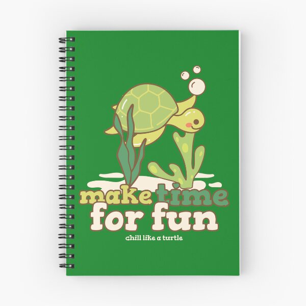 Item preview, Make time for fun: Chill like a turtle designed and sold by TropicalDesigna.