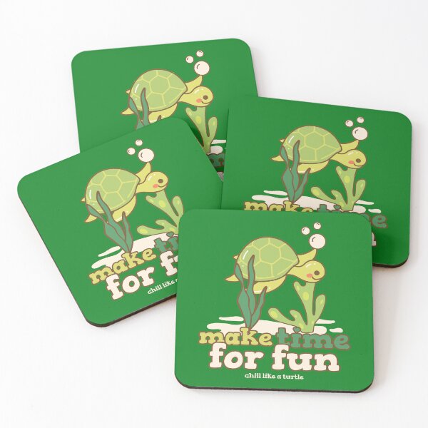 Item preview, Make time for fun: Chill like a turtle designed and sold by TropicalDesigna.