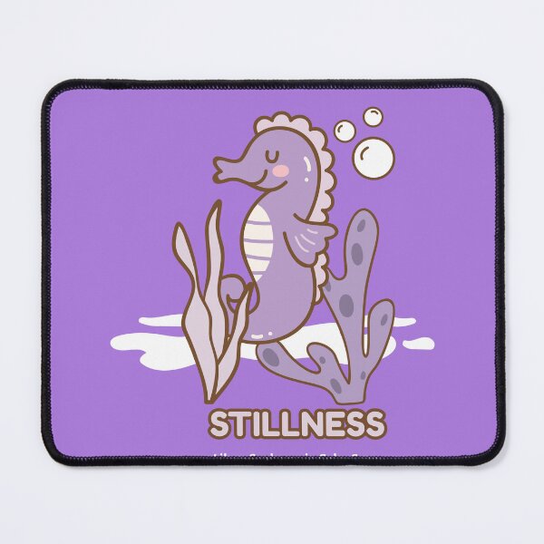Item preview, Seahorse: Find Stillness, Like a Seahorse in Calm Seas designed and sold by TropicalDesigna.
