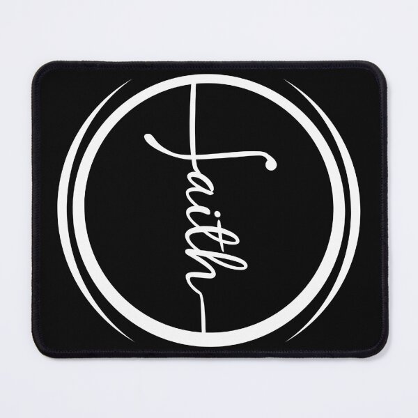 Item preview, Vertical Faith Christian Cross Ripple Logo Design designed and sold by CrossAndCrown.