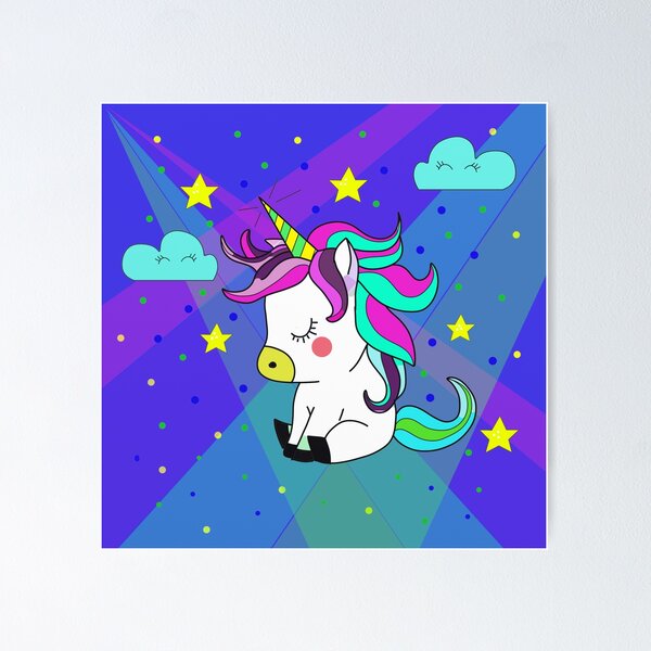 Item preview, Love Unicorn designed and sold by Silvia Galliani.