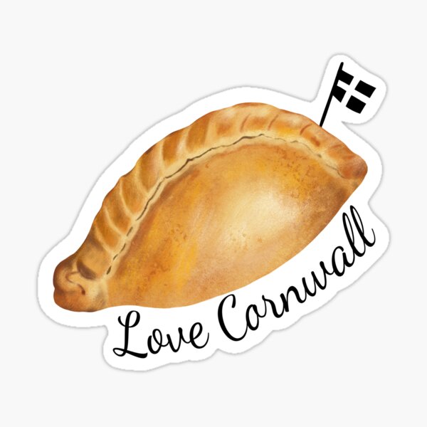 Cornish pasty fun, Hands off my Pasties , Funny Design | Sticker