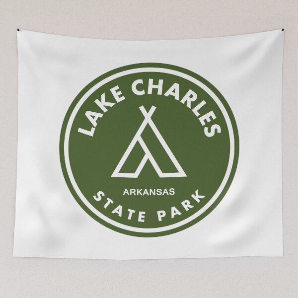 Item preview, Lake Charles State Park Arkansas Tent designed and sold by bivenart.