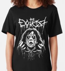 Black Metal Exorcism Slim Fit T-Shirt