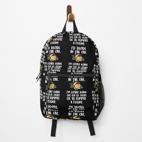 Item preview, Ice Cream Or A Felony Relaxed Fit  	 designed and sold by qnvpewhwim55.