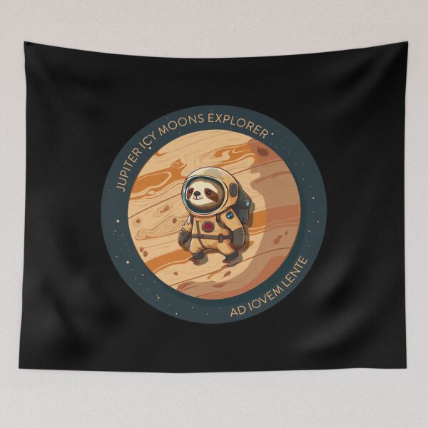 Item preview, ESA JUICE Mission Sloth - Jupiter Icy Moons Explorer 	 	 designed and sold by whrkdygez74.