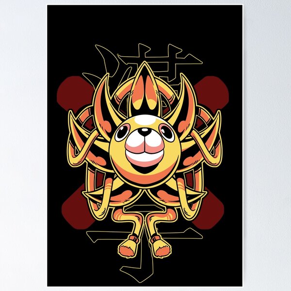 One Piece - Thousand Sunny Poster Incorniciato, Quadro su