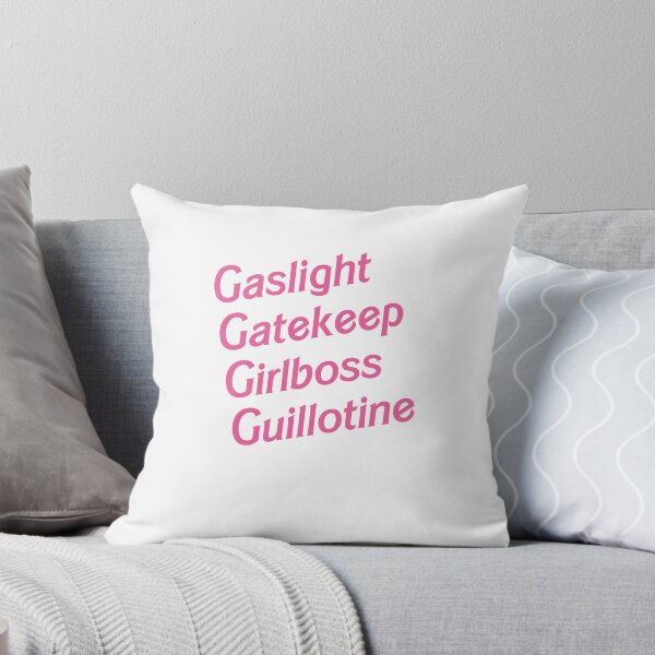 Item preview, Gaslight Gatekeep Girlboss Guillotine designed and sold by mooncatconnie.