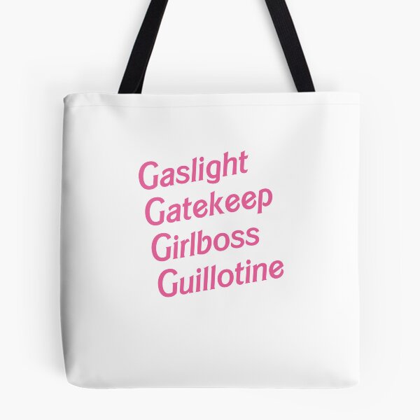 Item preview, Gaslight Gatekeep Girlboss Guillotine designed and sold by mooncatconnie.