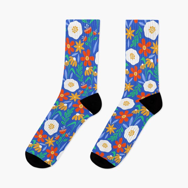 Item preview, Floral 4 dark blue designed and sold by Irenajh87.