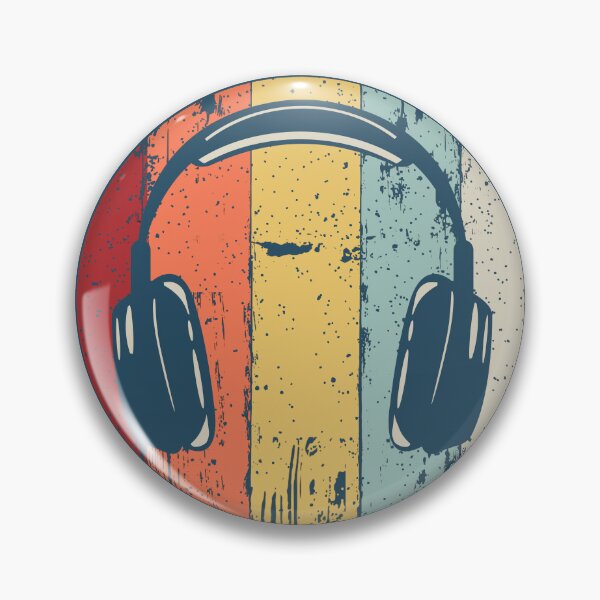 Item preview, Audio Engineer Job Title Headphone DJ Vintage Look designed and sold by MarkusShirts.