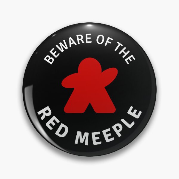Item preview, Beware of the Red Meeple designed and sold by Amarentia.