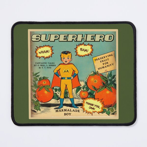 Item preview, Marmalade comic book hero (#07) [Create a set!] designed and sold by SolidEarthArt.
