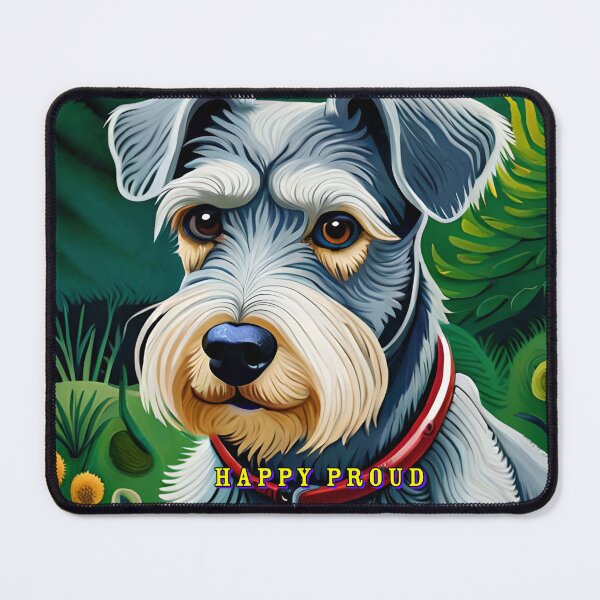 Item preview, Dog Parent Schnauzer Happy Proud designed and sold by abundancevibes.