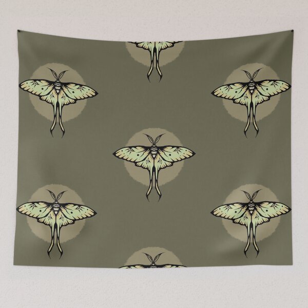 Item preview, polilla luna designed and sold by mother.mother.ink.