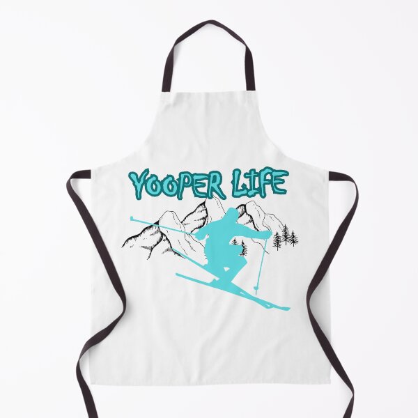 Item preview, Yooper Life Skiing Mountains designed and sold by TheYooperLife.
