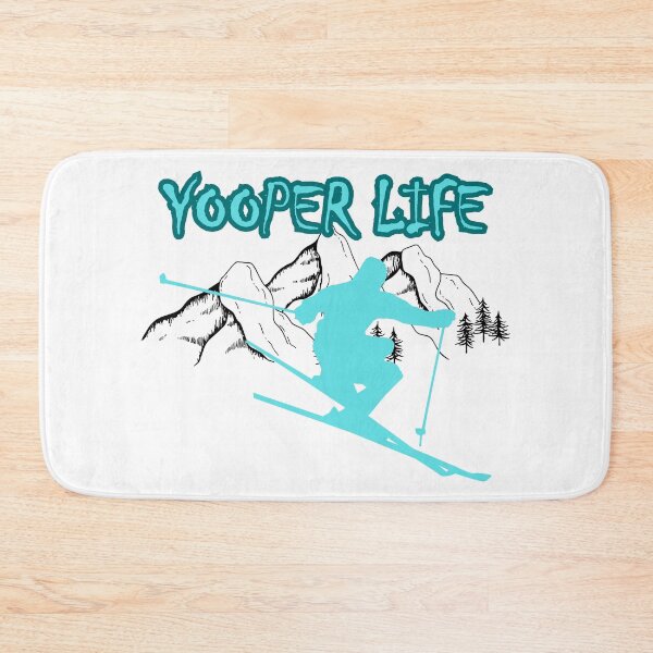 Item preview, Yooper Life Skiing Mountains designed and sold by TheYooperLife.