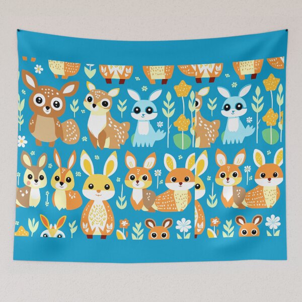 Item preview, wild animal patterns designed and sold by tinytwist.