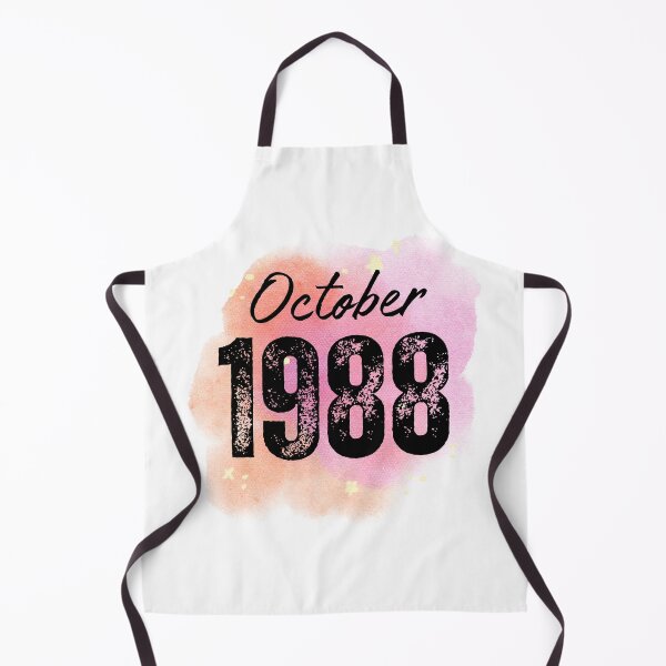 Item preview, October 1988 Birthday designed and sold by NumbersFort.