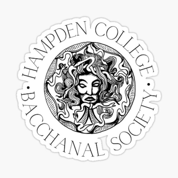 Item preview, Hampden College Bacchanal Society designed and sold by BiblioAesthe.