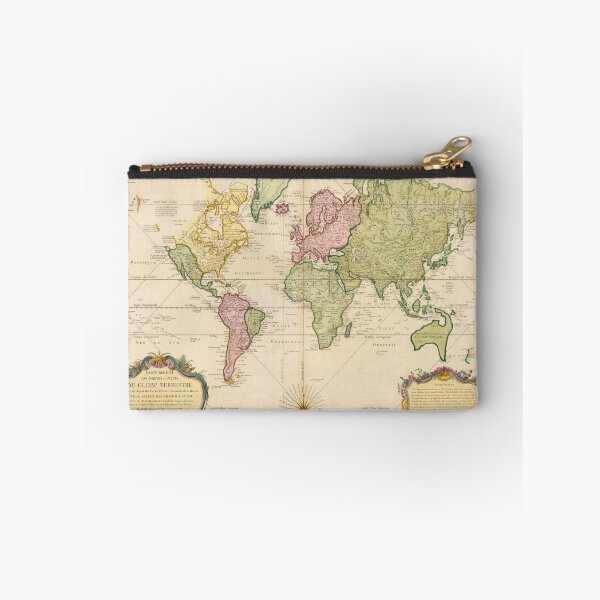 Item preview, Vintage Map of the World (1775) designed and sold by BravuraMedia.