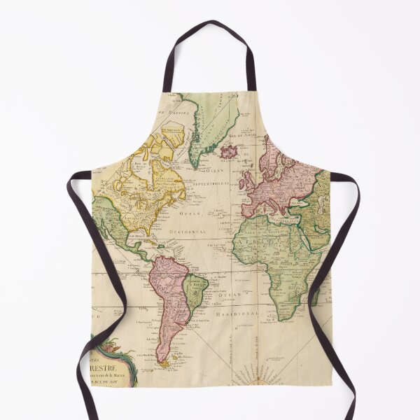 Item preview, Vintage Map of the World (1775) designed and sold by BravuraMedia.