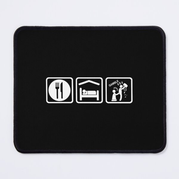 Item preview, Funny Gambling Addict Eat Sleep Gamble designed and sold by MRVINTAGECO.