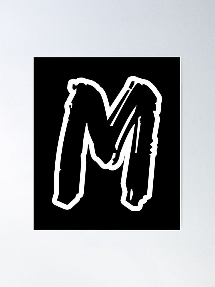 Monogram Initial Letter MM Simple Elegant Minimalist Unique Retro Vintage  Logo Design