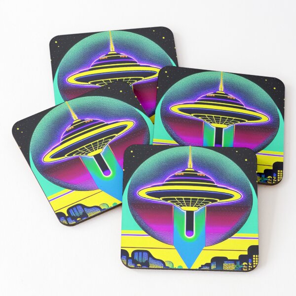 Item preview, Area 51 – Trippy Retro UFO City 121 | Grusch designed and sold by Benito Del Ray.