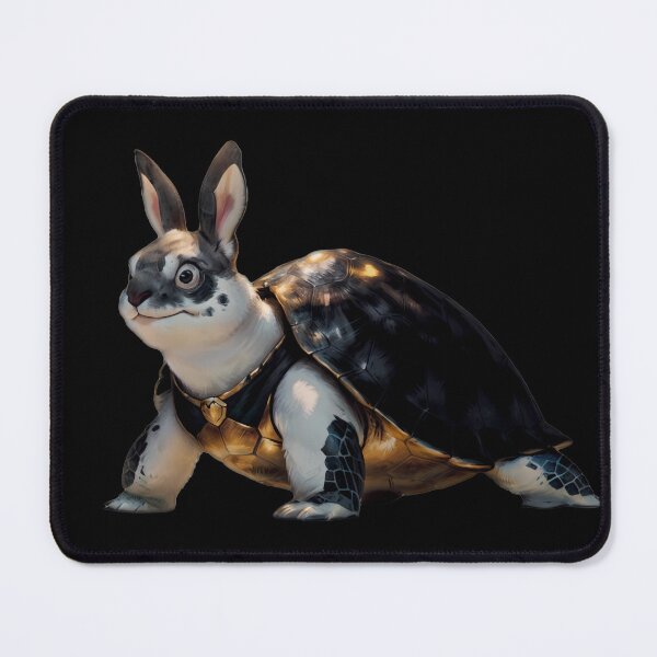 Item preview, Bunny Turtle in Black and Gold Armor (cropped) designed and sold by ArtificialBeaux.