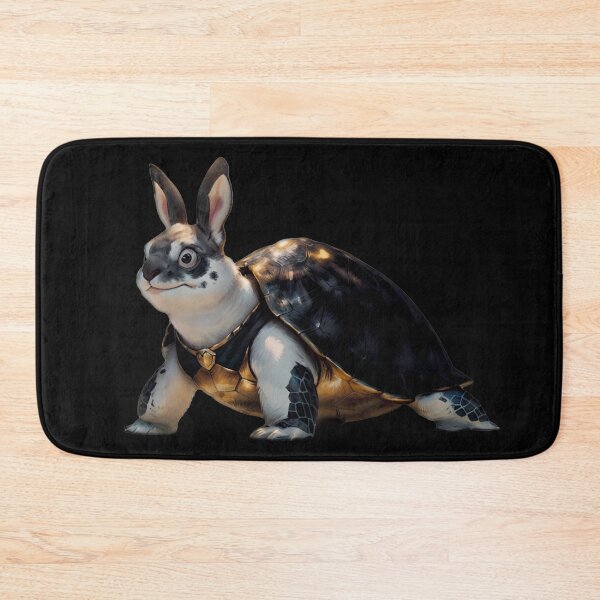 Item preview, Bunny Turtle in Black and Gold Armor (cropped) designed and sold by ArtificialBeaux.